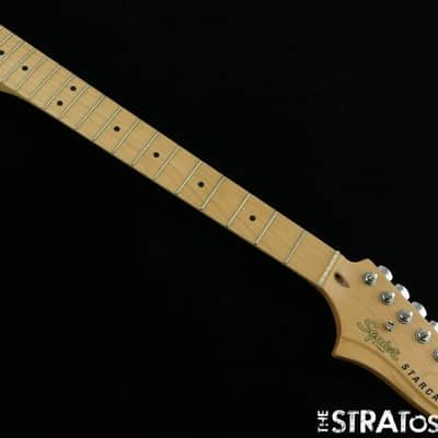 2022 Fender Squier Affinity Starcaster NECK & TUNERS "C" Maple Contour Headstock image 2