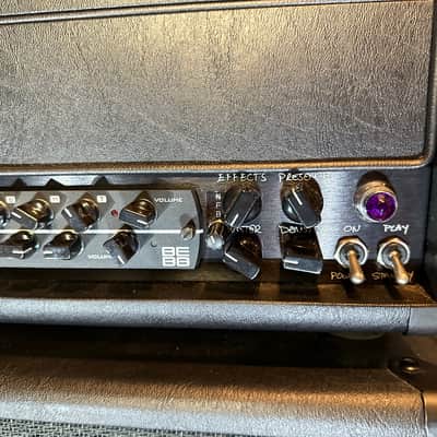 Randall RM100KH Kirk Hammett Signature MTS Series 3-Channel 100-Watt Modular Tube Guitar Amp Head 2010s - Black image 3