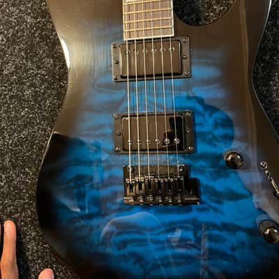Jackson Dinky JS20 DKQ1 - Transparent Blue image 3