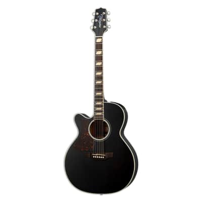 Takamine GN73CE Left-Handed Acoustic-Electric Guitar - Satin Black image 2