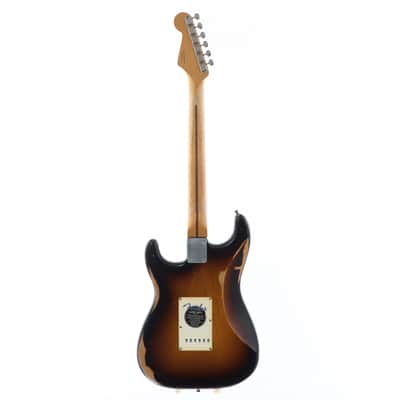 Fender Mexico Road Worn '50s Stratocaster 2-Color Sunburst [MZ8185876] (08/20) image 2