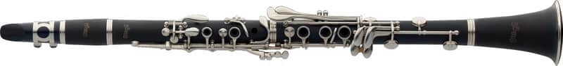 Stagg Bb Clarinet, ABS body, Boehm system, silver plated image 1