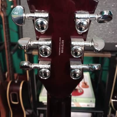 Michael Kelly Patriot Decree HH COIL SPLIT Grover tuners *PRO SETUP* - Coral Blue image 8