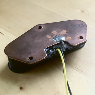 Vintage Fender Electric Guitar Bridge Flat Pole Pickup Tele Japan MIJ Telecaster image 7