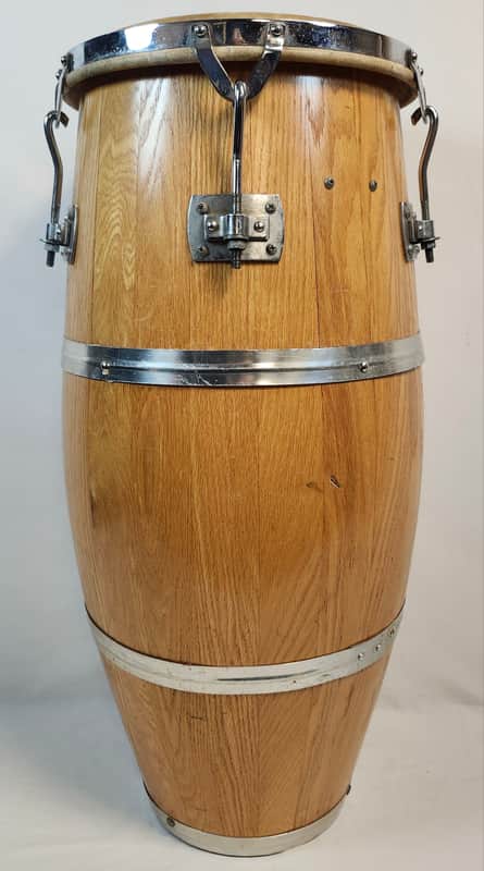 Vintage Gon Bops 11.5" Conga, Hand Made in California Early-Mid 70s, International Hardware image 1