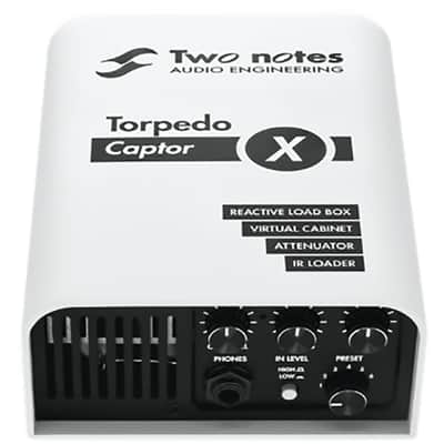 Two Notes Torpedo Captor X Reactive Loadbox DI and Attenuator - 8 ohm image 3
