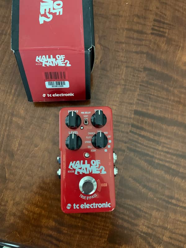 TC Electronic Hall of Fame 2 Reverb 2017 - Present - Red image 1