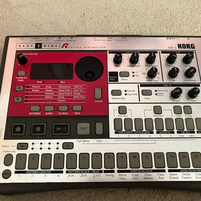 Korg Electribe-R ER-1 Rhythm Synthesizer 2000s - Silver
