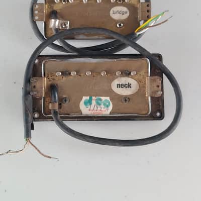 1990's Schaller Humbucker Pickup Set - Neck 7.53k Bridge 8.33k image 2
