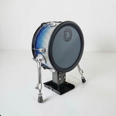 Dolby 12” Electronic Kick Drum Blue Sparkle for Roland Alesis image 4