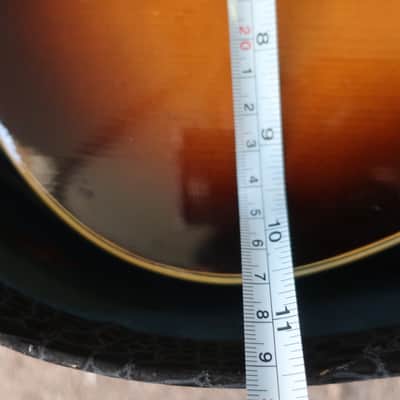 Vintage 1960s  Framus Parlor Model 5/10 "Serenade" Small Body Acoustic Guitar West Germany Clean Original Fuax Gator Case Hang Tags & Original Pick WOW image 21