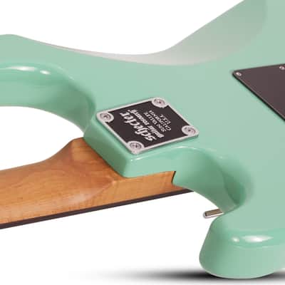 Schecter Nick Johnston Traditional H/S/S Atomic Green image 4