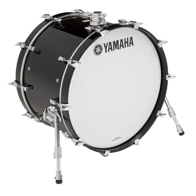 Yamaha Absolute Hybrid Maple 22" x 14" Bass Drum AMB2214-SOB Solid Black image 1
