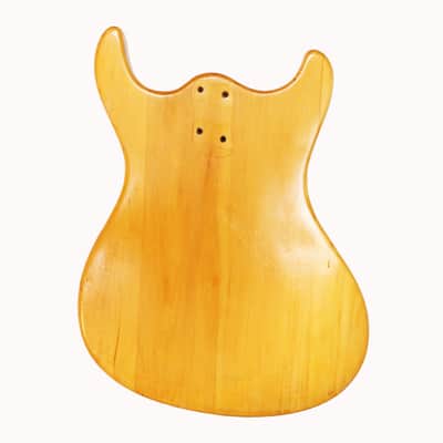 1966 Mosrite The Ventures Model Mark V Vintage Electric Guitar Body – Rare Original ’66 MK V German Carve Ventures II Part Made in Bakersfield CA (B802) image 2