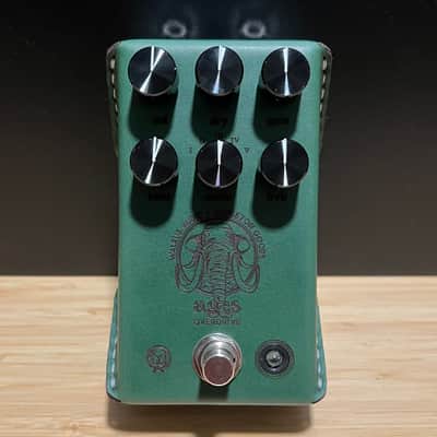 Walrus Audio Ages Five-State Overdrive Limited Edition - Craftsman Series 2022 - Dark Green Leather image 1