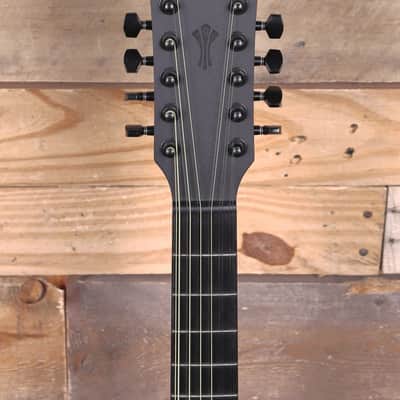 Ibanez AEG1221 12-String Acoustic/Electric Guitar Black Out image 6