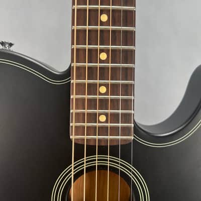 Fender Acoustasonic Standard Telecaster Acoustic-Electric Guitar - Black image 6