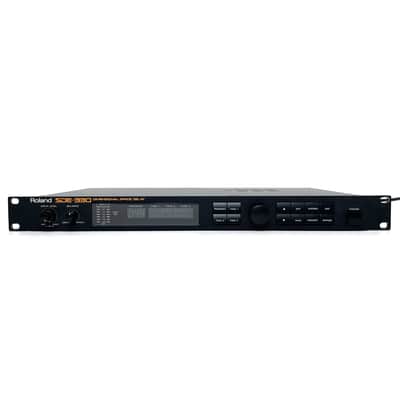 Roland SDE-330 w/New Internal Battery Rare Dimensional Space Delay - Black  Made in Japan Worldwide Shipment