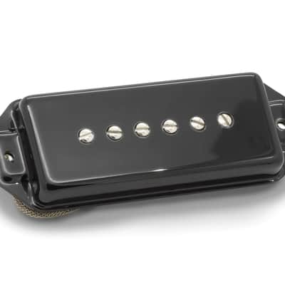 Seymour Duncan Retro Antiquity P90 Dog Ear Neck Black Pickup image 2