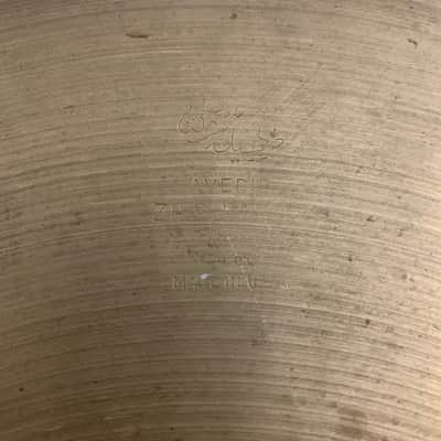 Zildjian 14" A. Zildjian '70s Stamp New Beat Hi-Hat Cymbal image 2