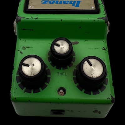 Ibanez TS9 Tube Screamer (Black Label) 1981 - 1982 - Green X5544 image 4