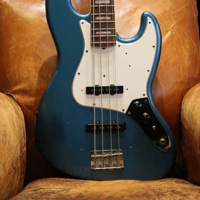 Fender Jazz Bass Lake Placid Blue (Matching Headstock) de 1966 image 3