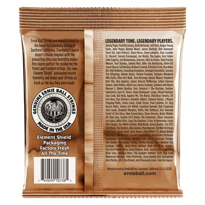 Ernie Ball 2152 Earthwood 12-String Custom Light Phosphore Bronze image 4