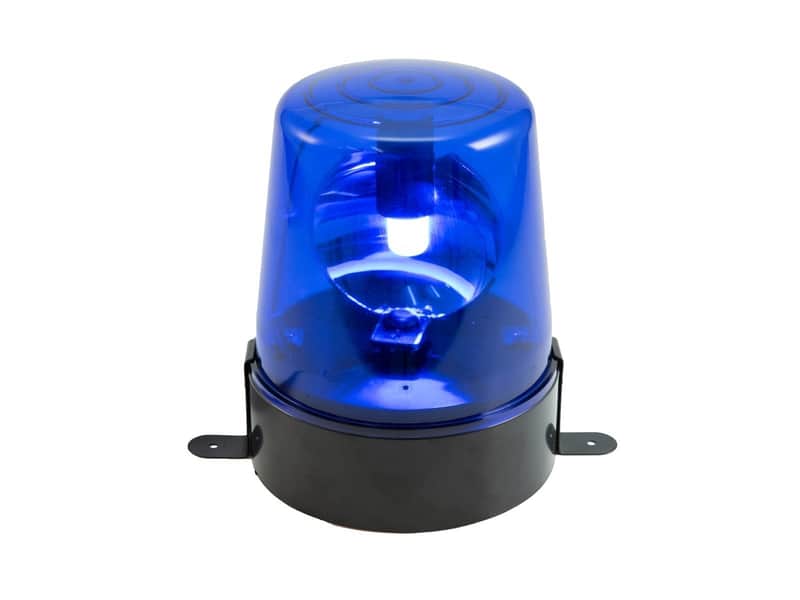 eurolite LED Polizeilicht DE-1 Blau image 1