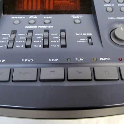 Used TASCAM 424 MK II Portastudio 4 Track Cassette Recorder VGC image 13