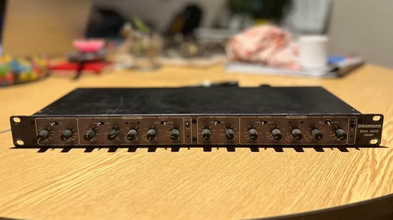 Drawmer DS201 Dual Gate 1984 - Present - Black image 1
