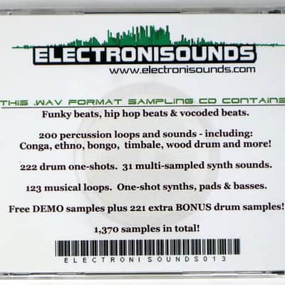 Electronisounds Da Funky Style CD-ROM CD-R Sample Library/Sound Library/Sampling CD 2005 image 3