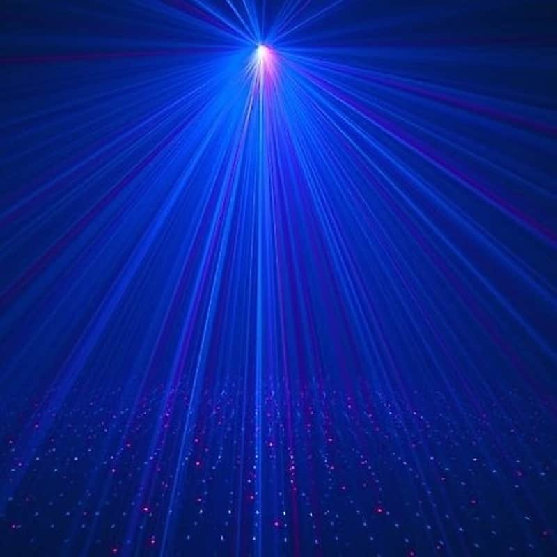 American DJ MIC860 Micro Royal Galaxian Blue/Red Laser with Remote image 2