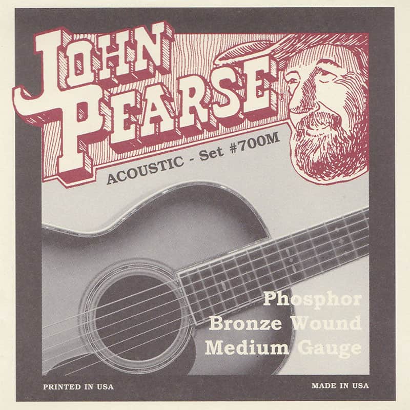 John Pearse Strings Acoustic Strings Phosphor Bronze Medium 13-56 image 1