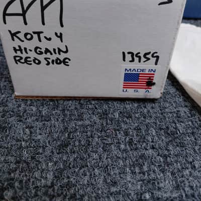 Analogman King of Tone V4 with Red Side High Gain Option 2009 - Present - Graphic image 10