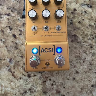 Walrus Audio Mako  ACS1 Amp + Cab Simulator 2021 - 2024 - Gold image 6