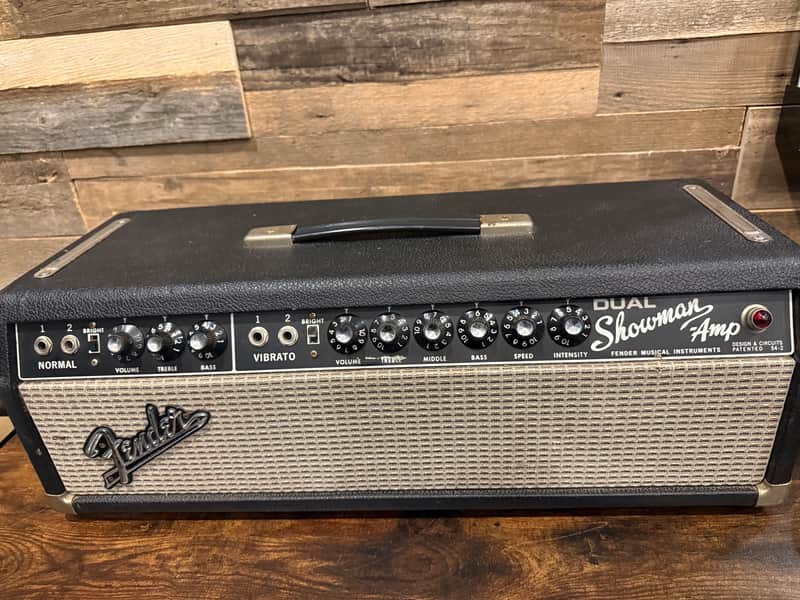 Fender Dual Showman 2-Channel 85-Watt Guitar Amp Head
