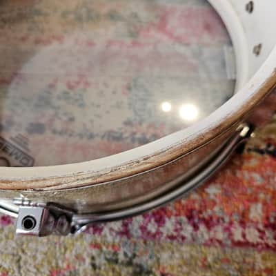 Ludwig Pioneer 14x5" 3-ply Snare Drum in Silver Sparkle - 1960s - No Badge or Vent Hole image 14
