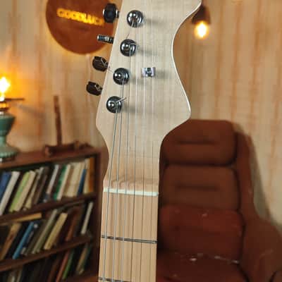 Formanta Style USSR Electric Guitar Built In Tone Bender Soviet Germanium Fuzz image 9