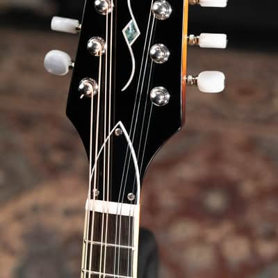 JBovier A4 A-Style Mandolin Violin Sunburst with Hardshell Case - Used image 5