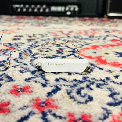 2017 Lace Sensor Gold Single Coil Pickup USA - White image 1