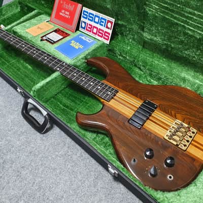 EXTREMELY RARE Lefty 1980 Aria Pro SB1000 Walnut Japan Vintage High End Left Handed Electric Bass SB-1000WA image 1