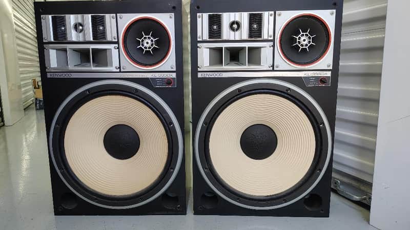 Kenwood KL999DX speakers in excellent condition - 1980's image 1