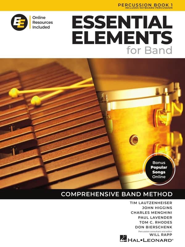 Essential Elements for Band – Percussion/Keyboard Percussion Book 1 Online Resources image 1