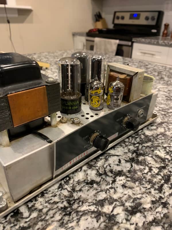 Bell & Howell filmosound 385 Converted Projector Guitar Amp image 1