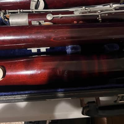 Vintage Meinhart Heckel System Maple Wooden Bassoon – 1970s – As-Is / For Parts or Repair image 3