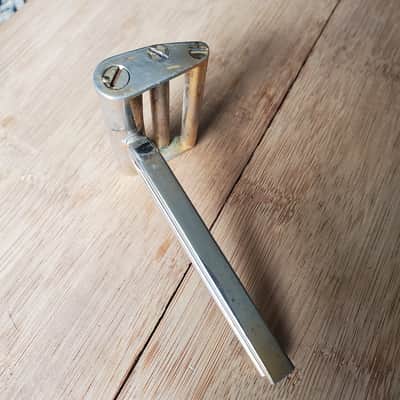 1960s Gretsch Viking Tuning Fork Bridge - Gold image 8