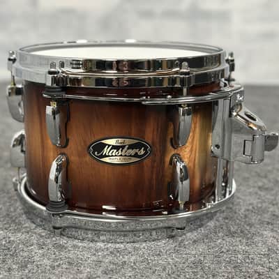 Pearl Masters Maple/Gum 4pc Drum Set Saman Natural Burst image 2