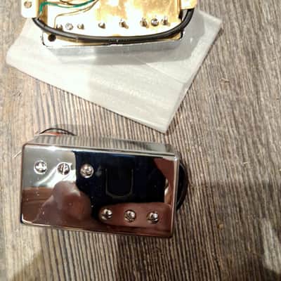 5 PAIR TERMINATOR T1000C CHROME HUMBUCKERS image 2