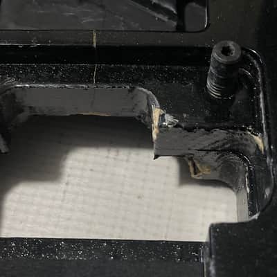 2012 Japan Ibanez RG3570z Prestige Galaxy Black Guitar Body Edge Zero ZPS3 Ready (Severe Damage) image 8