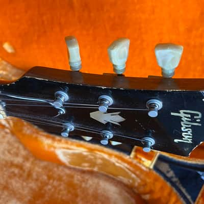 1968 Gibson ES-175DN Natural Blonde All Original Metheny Jazz Box image 10